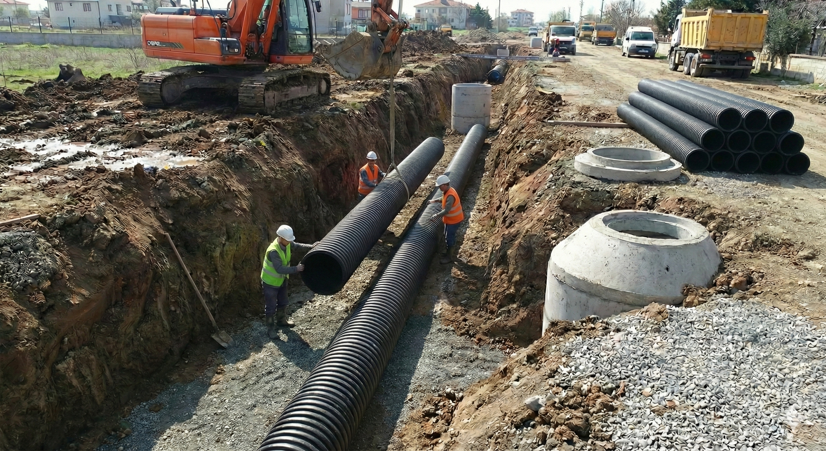 Kanalizasyon ve Su Hatları